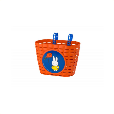 Basil Widek fietsmandje pvc nijntje oranje