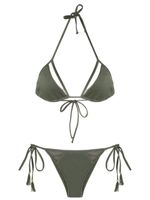 Brigitte bikini à découpes - Vert