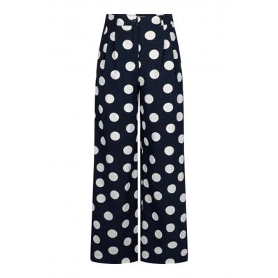 Studio Anneloes - Blauw | Dames | Broek | Blauw | XL | regular | Kamst mode