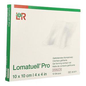 Lomatuell Pro Kompres Ster 10x10cm 10 30871