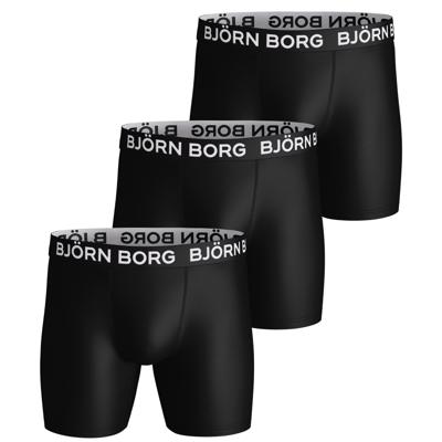 Bjorn Borg boxershorts Sport microfiber 3-pack zwart