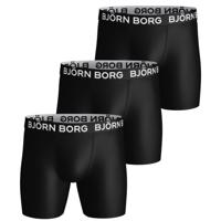 Bjorn Borg boxershorts Sport microfiber 3-pack zwart