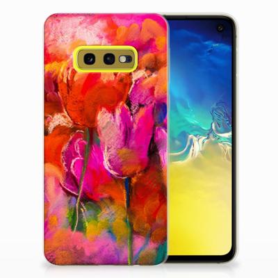 Smartphone hoesje Samsung Galaxy S10e Tulips Smartphone hoesje Samsung Galaxy S10e Tulips
