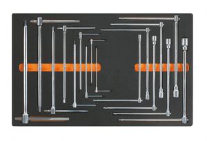 Beta M65 T-Sleutels | SMS Module | Inbus- en Soksleutels | 16-Delig - 024500065