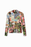 T-shirt met patch M. Christian Lacroix - GREEN - L