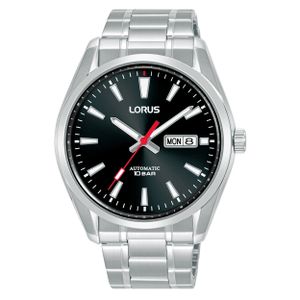 Lorus RL451BX9 Horloge Automaat staal zilverkleurig-zwart 42,5 mm