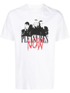 Pleasures t-shirt Mask en coton - Blanc