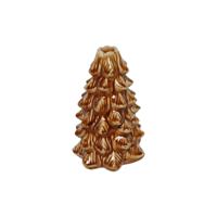 Countryfield Kaarshouder kerstboom bruin ø11xh19cm