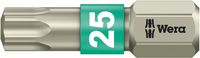 Wera 3867/1 TS TORX® Bits, RVS, TX 25 x 25 mm - 1 stuk(s) - 05071035001