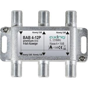 Axing BAB 4-12P Kabel-TV lasdoos 4-voudig 5 - 1218 MHz