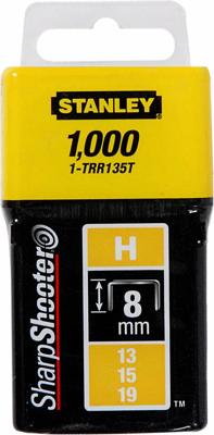 Stanley nietjes 8 mm type H 1000 stuks