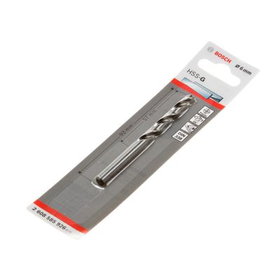 Metaalboor 6,0mm HSS-G (1st)