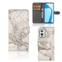 OnePlus 9 | Bookcase | Marmer Beige