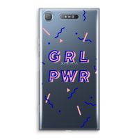 GRL PWR: Sony Xperia XZ1 Transparant Hoesje - thumbnail