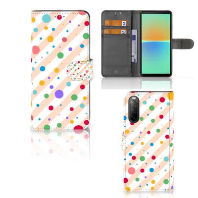 Sony Xperia 10 IV | Telefoon Hoesje | Dots