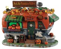 Pick me pumpkin wagon 4,5V - Lemax - thumbnail