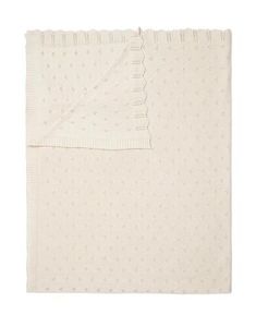 Essenza Essenza knitted Ajour plaid Antique white 130x170