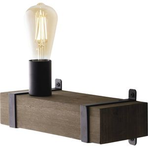 ECO-Light I-TEXAS-AP1 Wandlamp E27 Bruin