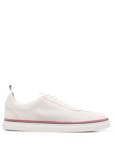 Thom Browne baskets à détails rayés - 100 WHITE