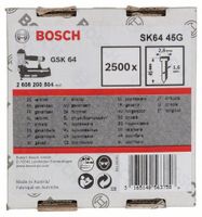 Bosch Accessoires Nagel met verzonken kop SK64 45G - 2608200504