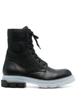 AMIRI bottines à patch logo - Noir