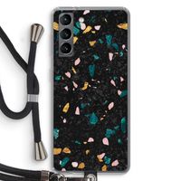 Terrazzo N°10: Samsung Galaxy S21 Transparant Hoesje met koord