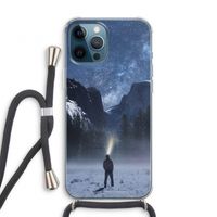 Wanderlust: iPhone 12 Pro Transparant Hoesje met koord