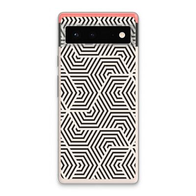 Magic pattern: Google Pixel 6 Transparant Hoesje