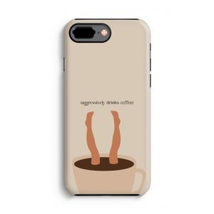 Aggressively drinks coffee: iPhone 7 Plus Tough Case