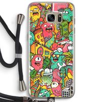 Vexx City: Samsung Galaxy S7 Edge Transparant Hoesje met koord