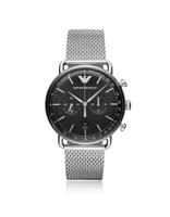 Emporio Armani heren chronograaf pilotenhorloge AR11104