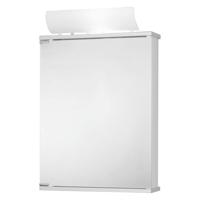 Go by Van Marcke Entro spiegelkast - 50x74x14cm - met verlichting - 1 stopcontact - MDF wit 111911020-0140 Go by Van Marcke Entro spiegelkast - 50x74x14cm - met verlichting - 1 stopcontact - MDF wit 111911020-0140