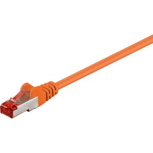 Goobay 93475 netwerkkabel Oranje 5 m Cat6 S/FTP (S-STP)