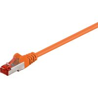 Goobay 93475 netwerkkabel Oranje 5 m Cat6 S/FTP (S-STP) - thumbnail