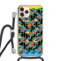 Skew Bee 1: iPhone 11 Pro Max Transparant Hoesje met koord