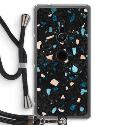 Terrazzo N°11: Sony Xperia XZ2 Transparant Hoesje met koord