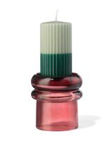 HEMA Kandelaar glas bordeaux (bordeauxrood)