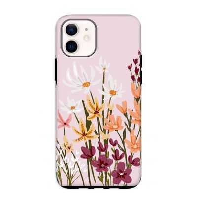 Painted wildflowers: iPhone 12 mini Tough Case