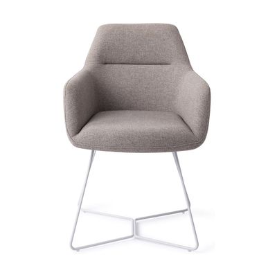 Jesper Home Kinko eetkamerstoel Earl Grey beehive white