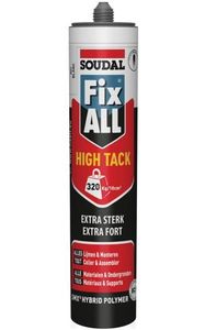 Soudal Fix - All "High-Tack" | Lijmkit | Wit | 290 ml - 153984
