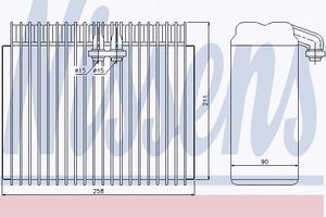 Verdamper, airconditioning 92171