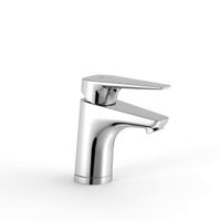 Wastafelkraan Tres Canigó Plus | Opbouw | Mengkraan | Standaard model | 1-hendel | Chroom