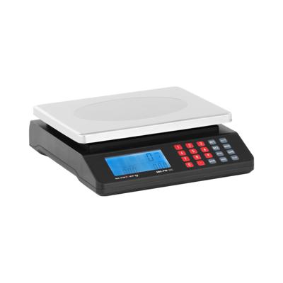 Controle weegschaal - 30 kg / 1 g - 21,5 x 17,5 cm - Dubbel LCD-scherm