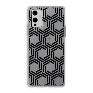 Geometrisch patroon: OnePlus 9 Transparant Hoesje