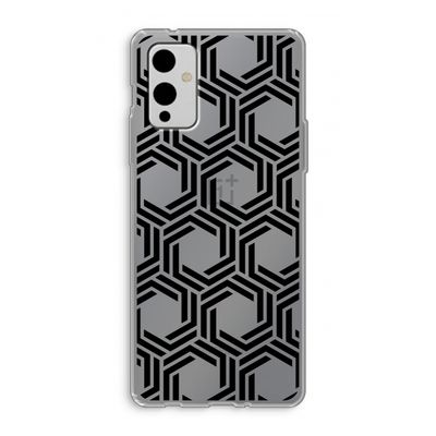 Geometrisch patroon: OnePlus 9 Transparant Hoesje