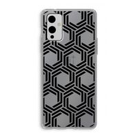 Geometrisch patroon: OnePlus 9 Transparant Hoesje