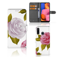 Samsung Galaxy A20s Hoesje Roses