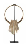 MUST Living Decoratie 'Necklace' Teakhout, 53cm