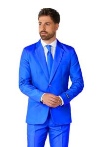 Suitmeister Maatpak Solid Blauw Heren