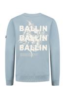 Ballin Amsterdam Botanic Identity Sweater Kids Lichtblauw - Maat 128 - Kleur: Blauw | Soccerfanshop